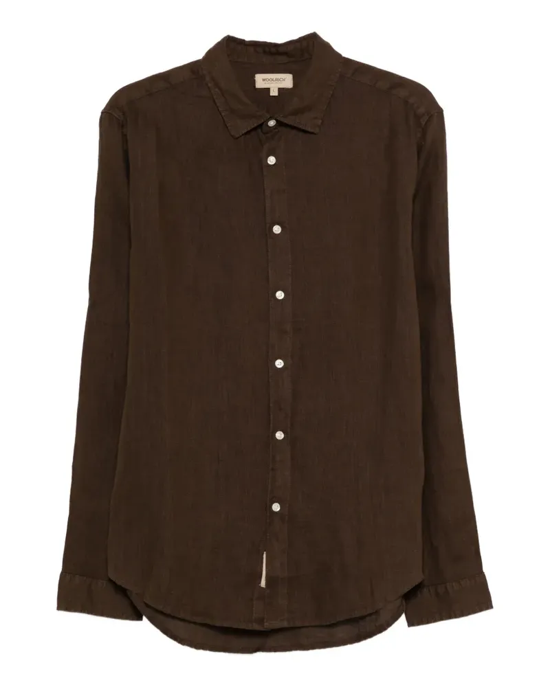 Woolrich button-down shirt - Braun Braun