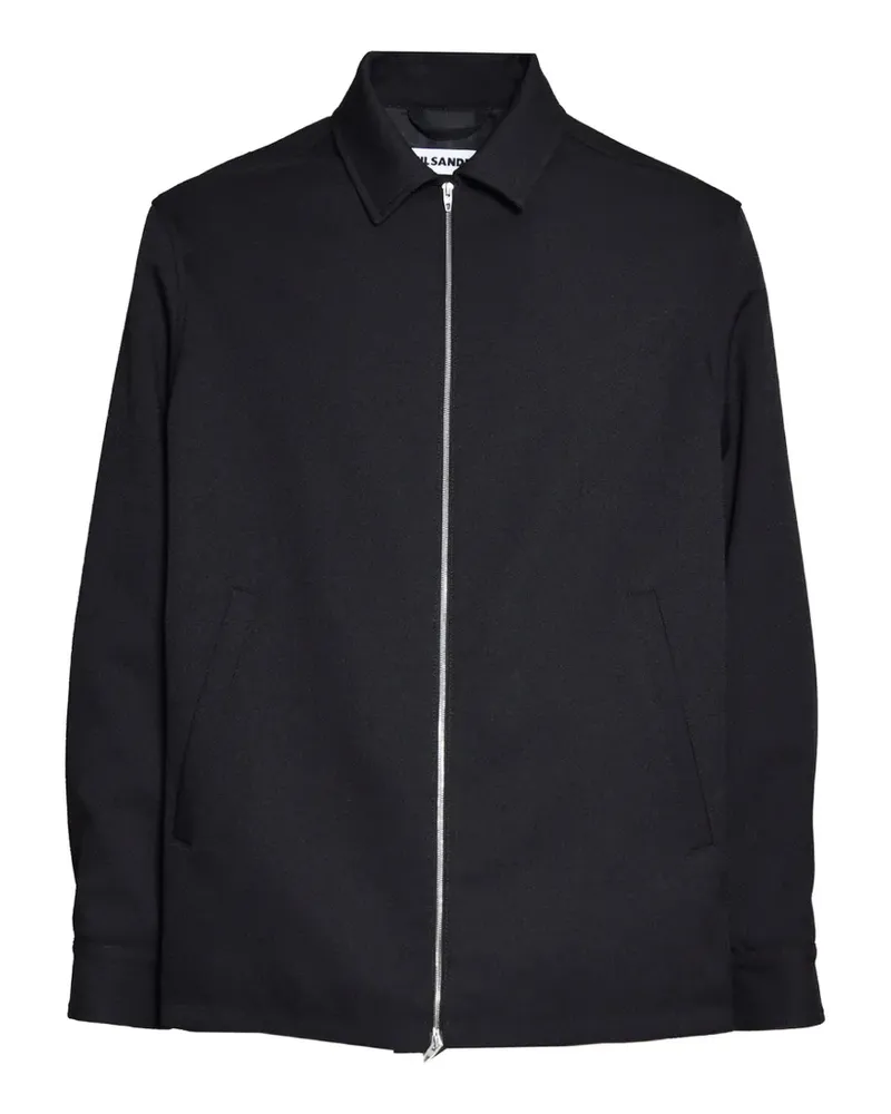 Jil Sander Jacke mit Reißverschluss - Schwarz Schwarz