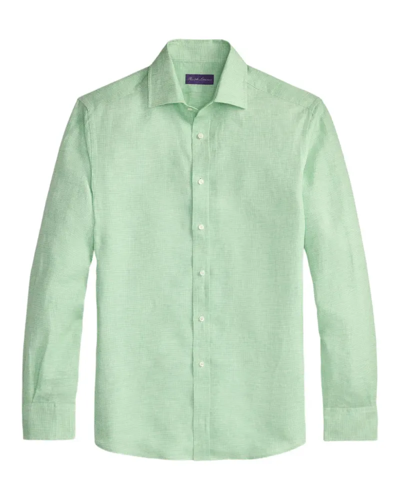 Ralph Lauren check-pattern long-sleeve shirt - Grün Grün