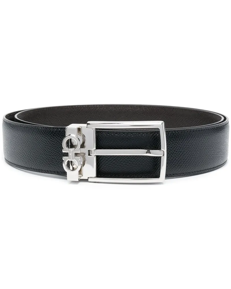 Ferragamo Gürtel mit Logo-Schnalle - Schwarz Schwarz