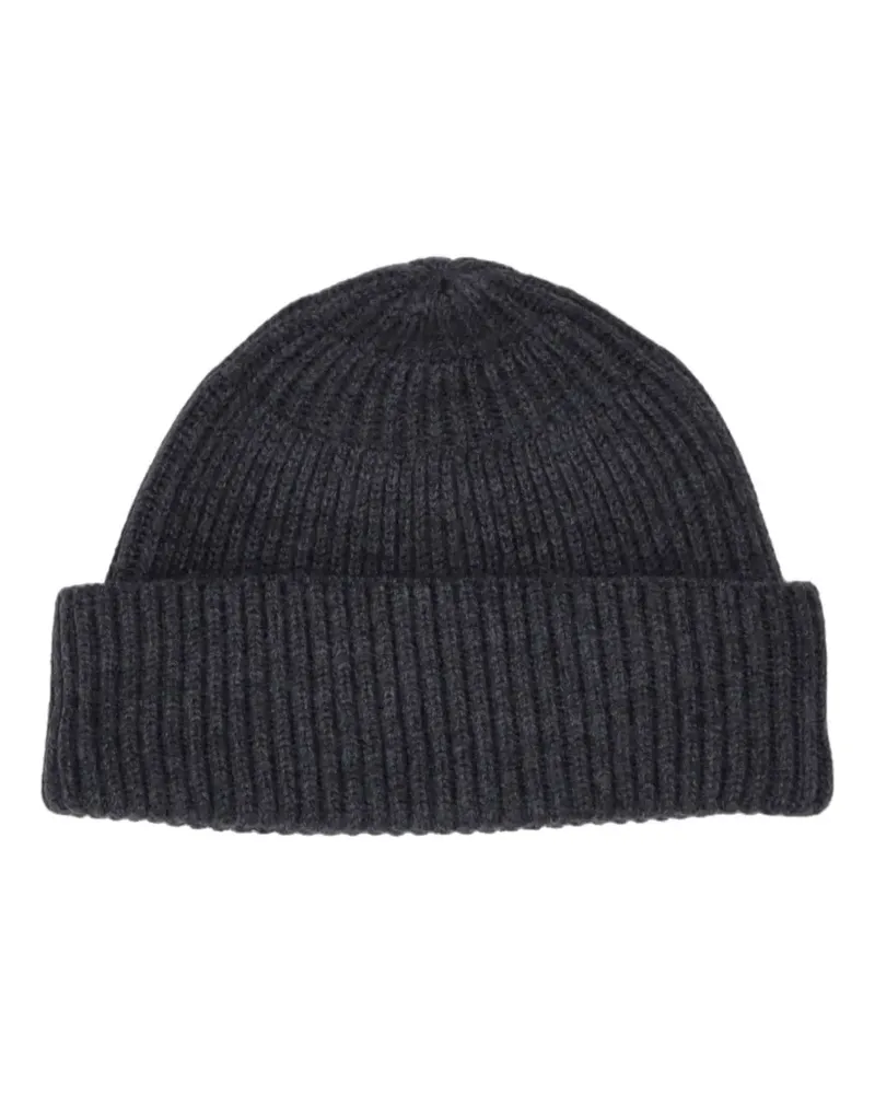 P.A.R.O.S.H. P.A.R.O H. ribbed beanie hat - Grau Grau