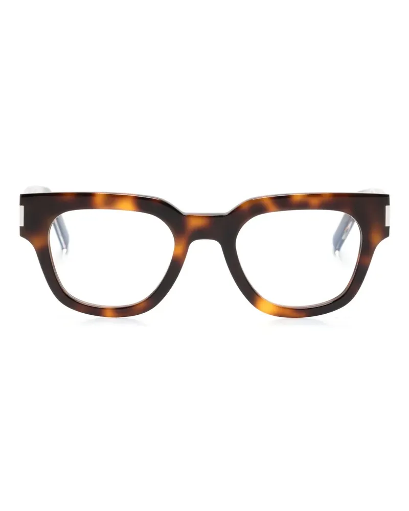 Saint Laurent Runde 'SL 661' Brille - Braun Braun