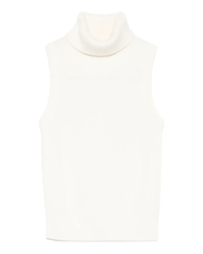 Michael Kors roll-neck vest - Nude Nude