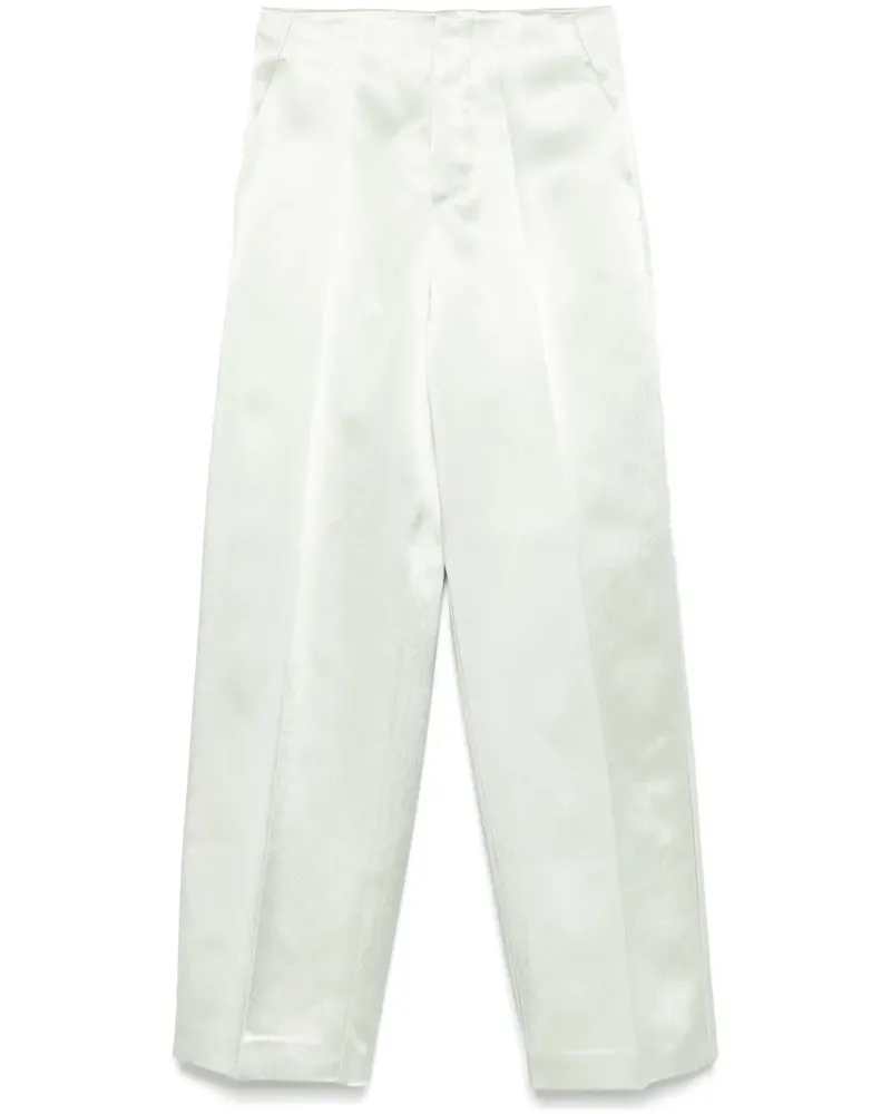 Philosophy Di Lorenzo Serafini Hose aus Satin - Grün Grün