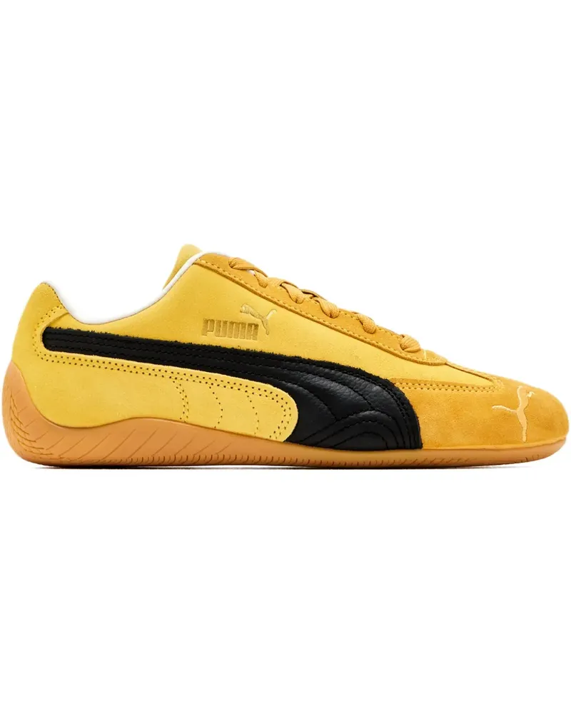 Puma Speedcat Sneakers aus Wildleder und Leder - Gelb Gelb