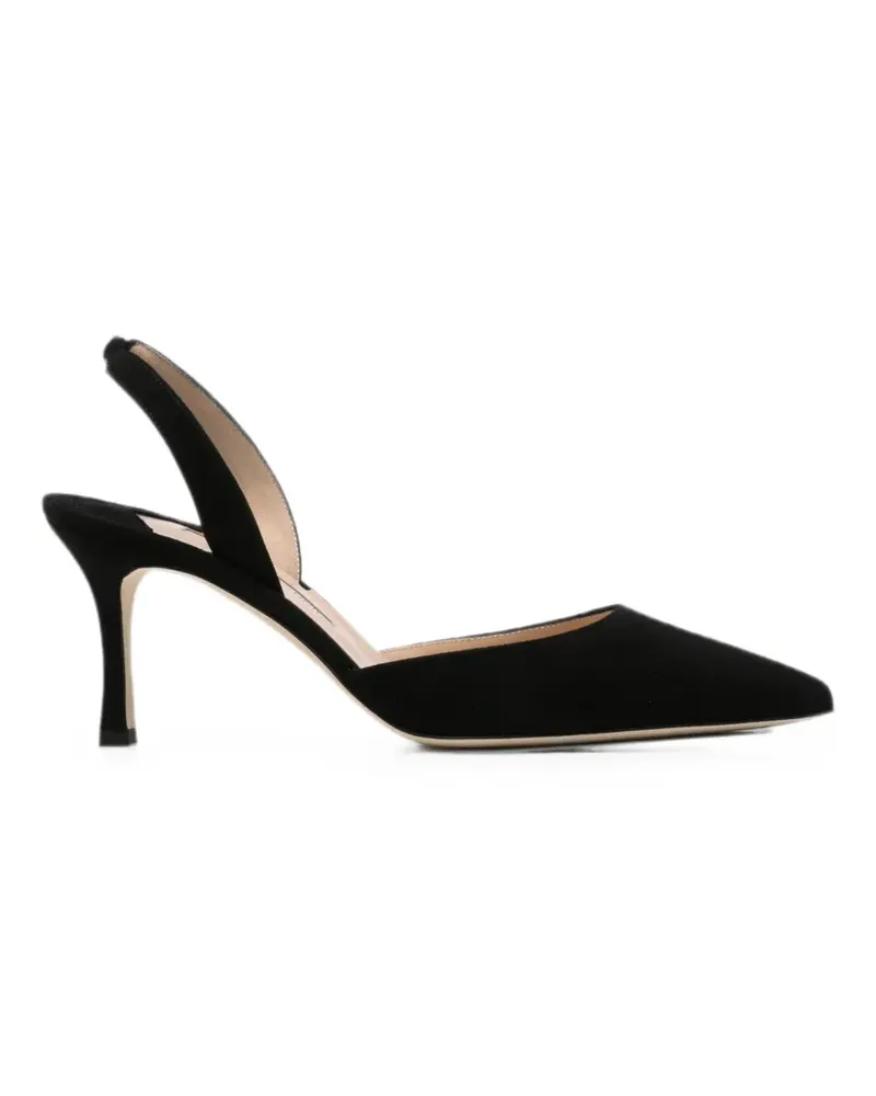 Manolo Blahnik Carolyne slingback pumps - Schwarz Schwarz