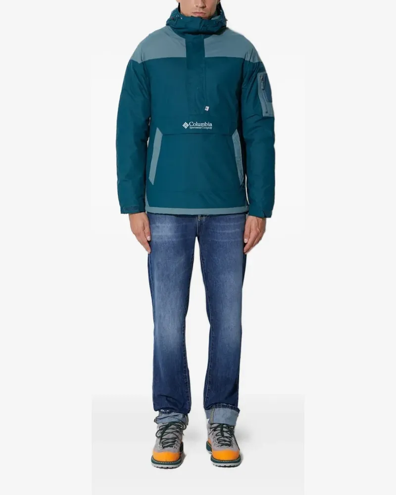 Columbia Sportswear Company Colour-Block-Jacke mit kurzem Reißverschluss - Blau Blau
