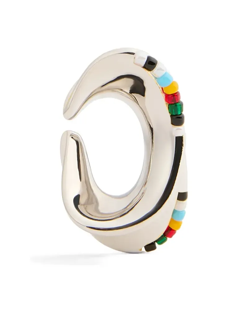KHAITE Shadow Ear Cuff - Silber Silber