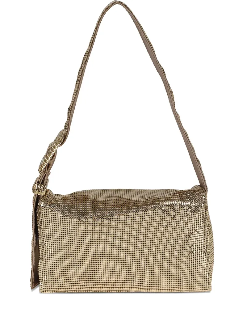 Benedetta Bruzziches Golden Sun Schultertasche Gold