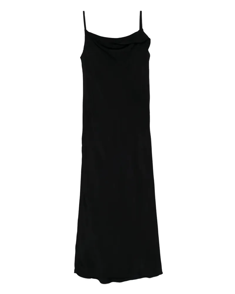 RECTO Drapiertes Kleid - Schwarz Schwarz