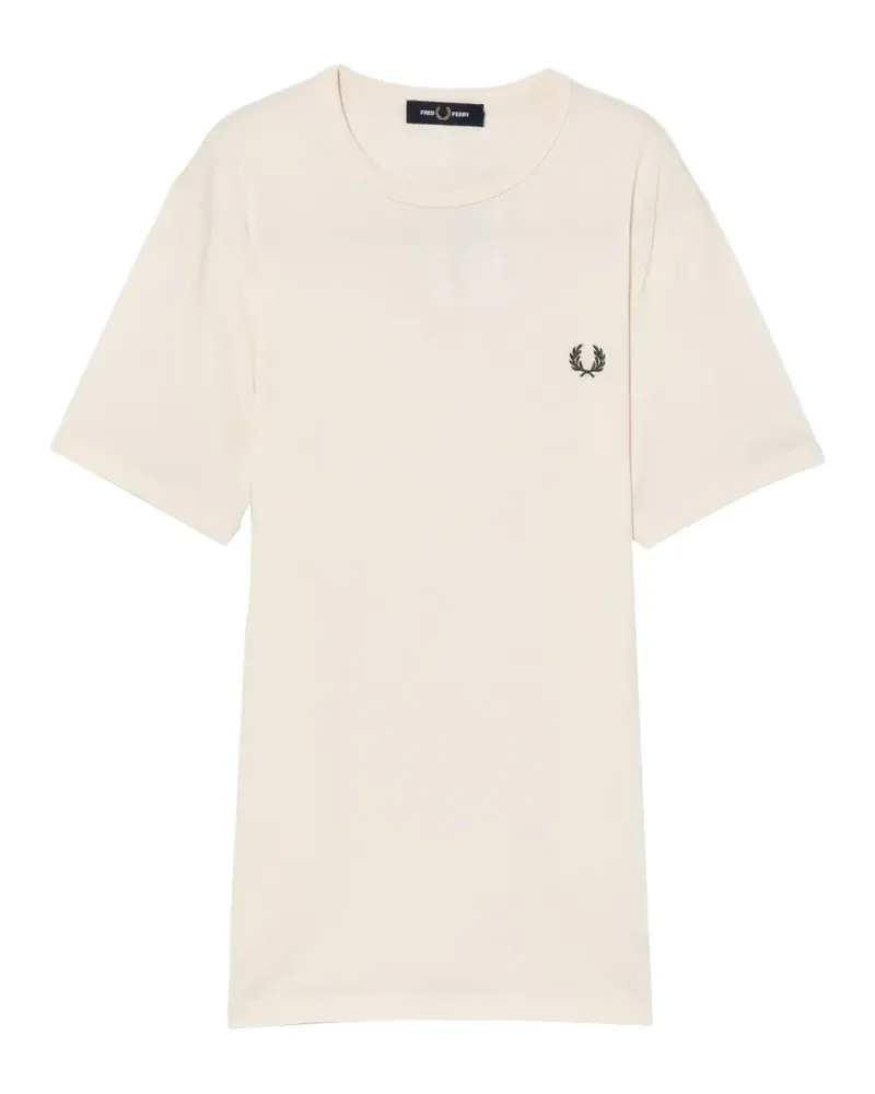 Fred Perry T-Shirt mit rundem Ausschnitt - Nude Nude