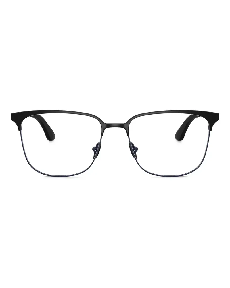 Giorgio Armani square-frame glasses - Schwarz Schwarz