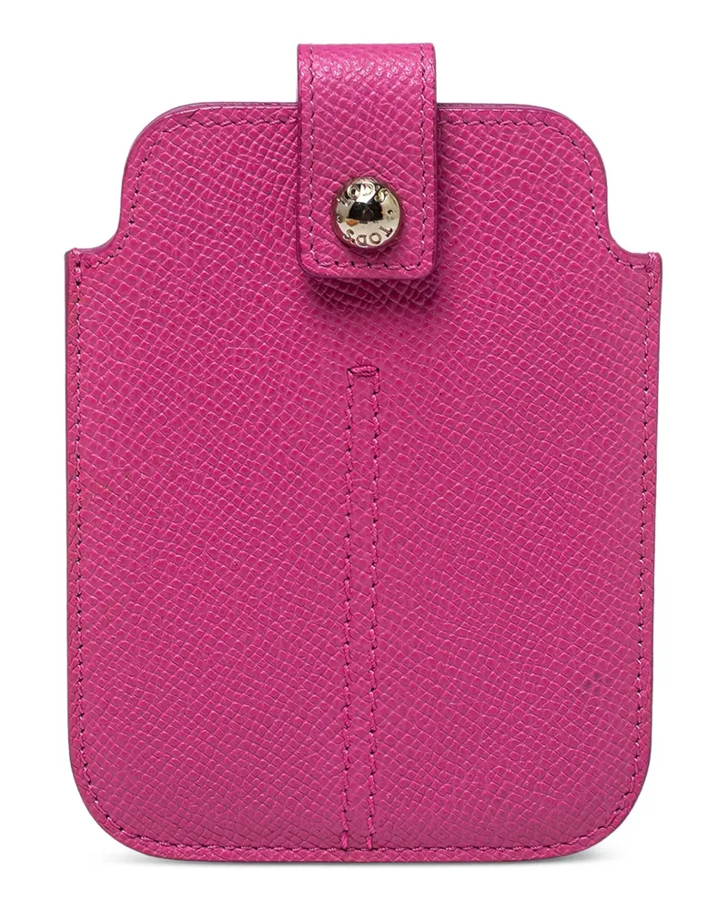 TOD'S Handyhülle aus Leder - Rosa Rosa