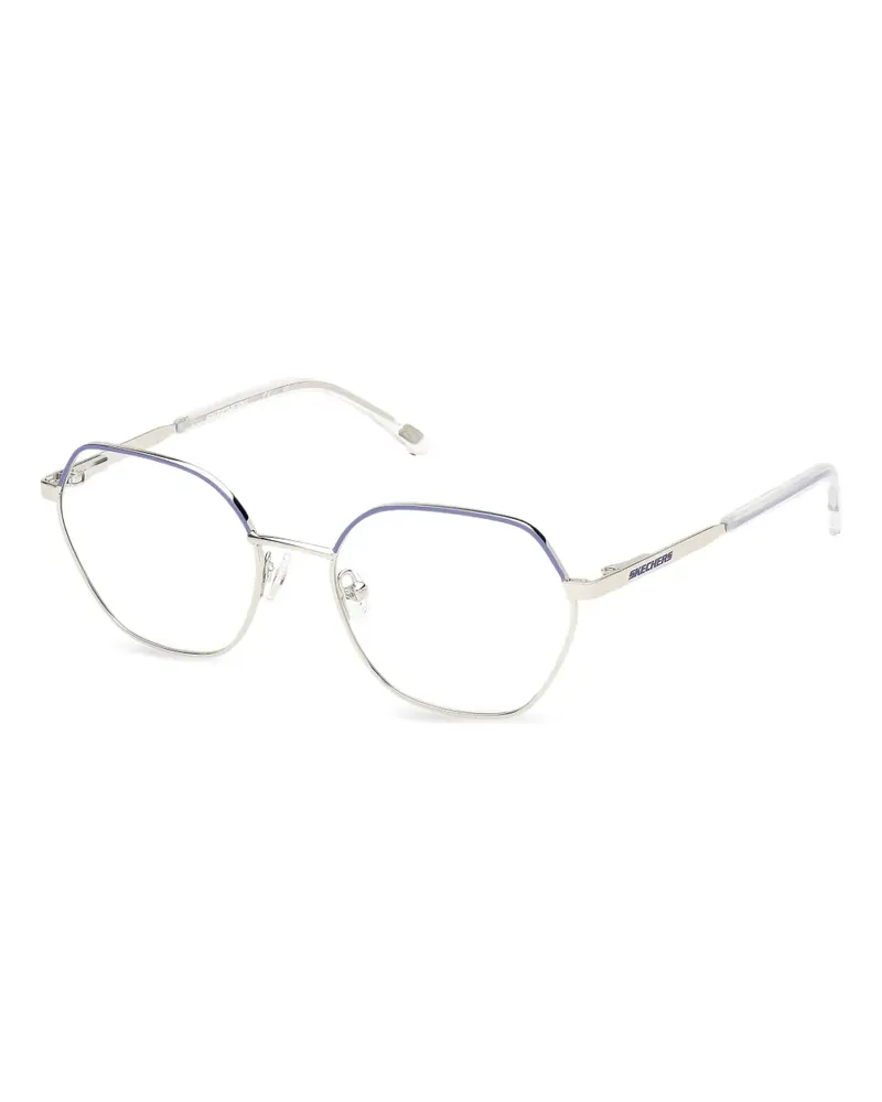 Skechers geometric glasses - Silber Silber