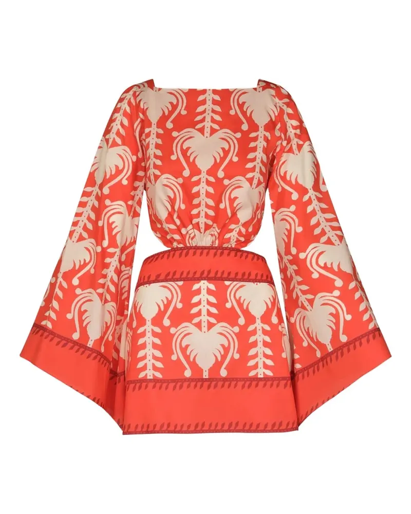 Johanna Ortiz Words of Wisdom Kleid - Rot Rot