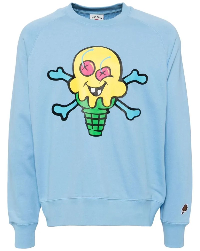 ICECREAM Cones & Bones Sweatshirt - Blau Blau