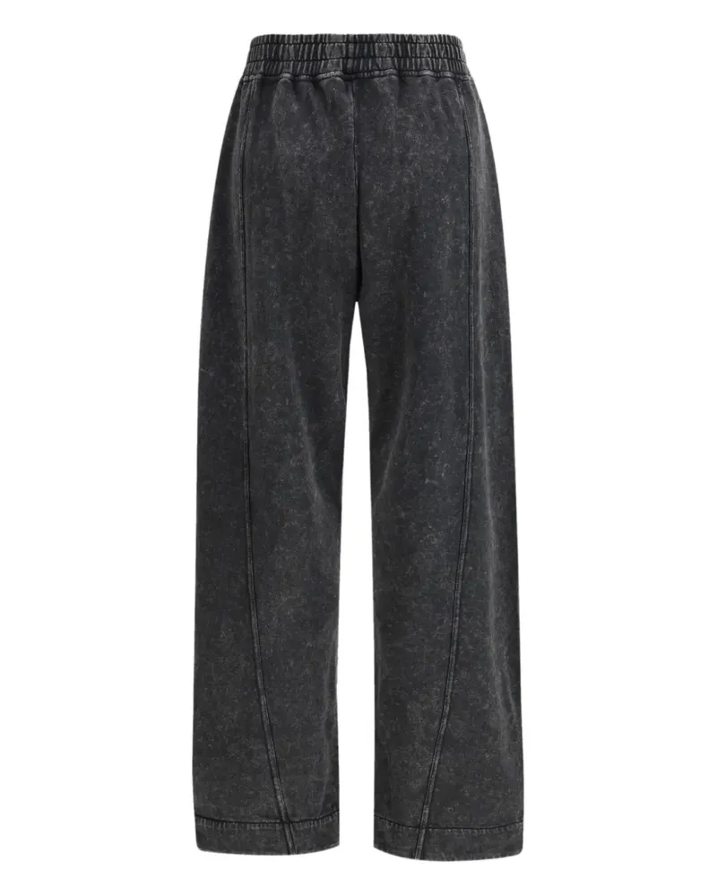 Ganni Isoli embroidered sweatpants - Grau Grau