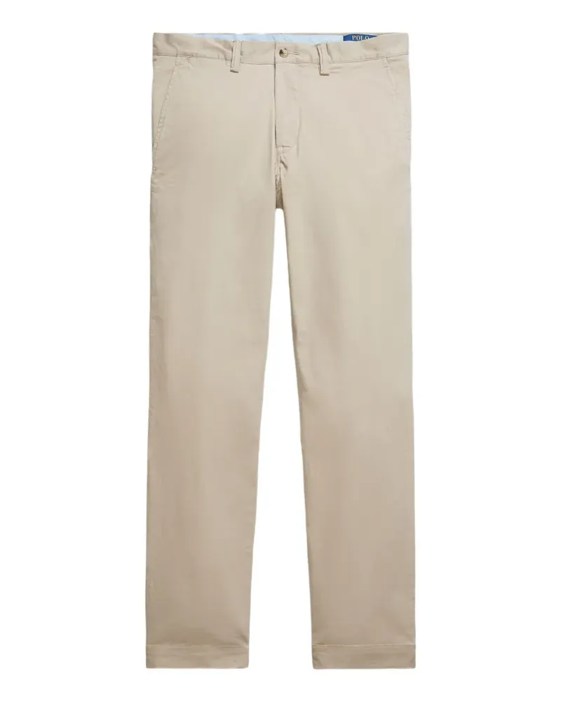 Ralph Lauren logo-embroidered chino pants - Nude Nude
