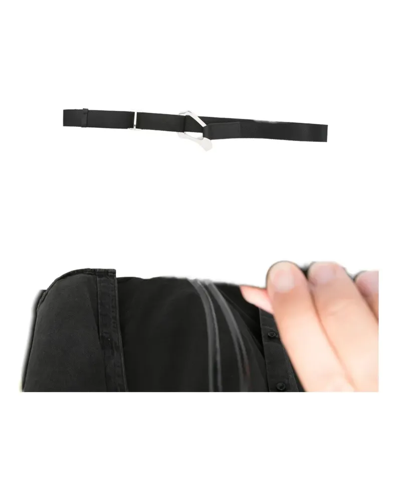 Heliot Emil buckle-fastening belt - Schwarz Schwarz