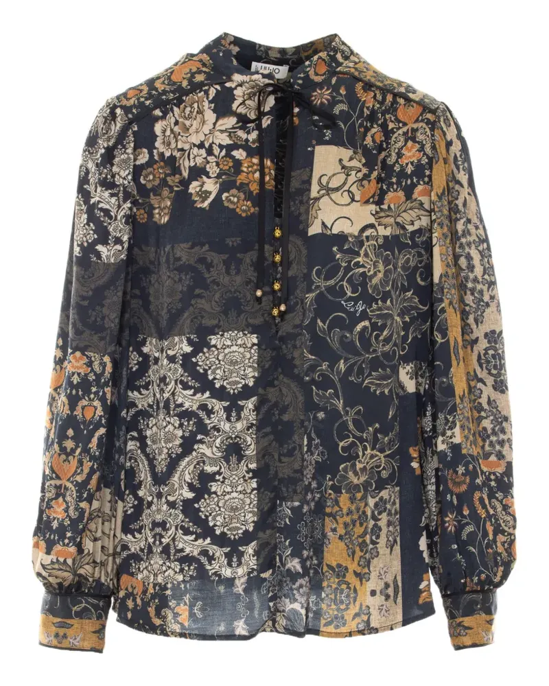 Liu Jo paisley-print shirt - Blau Blau