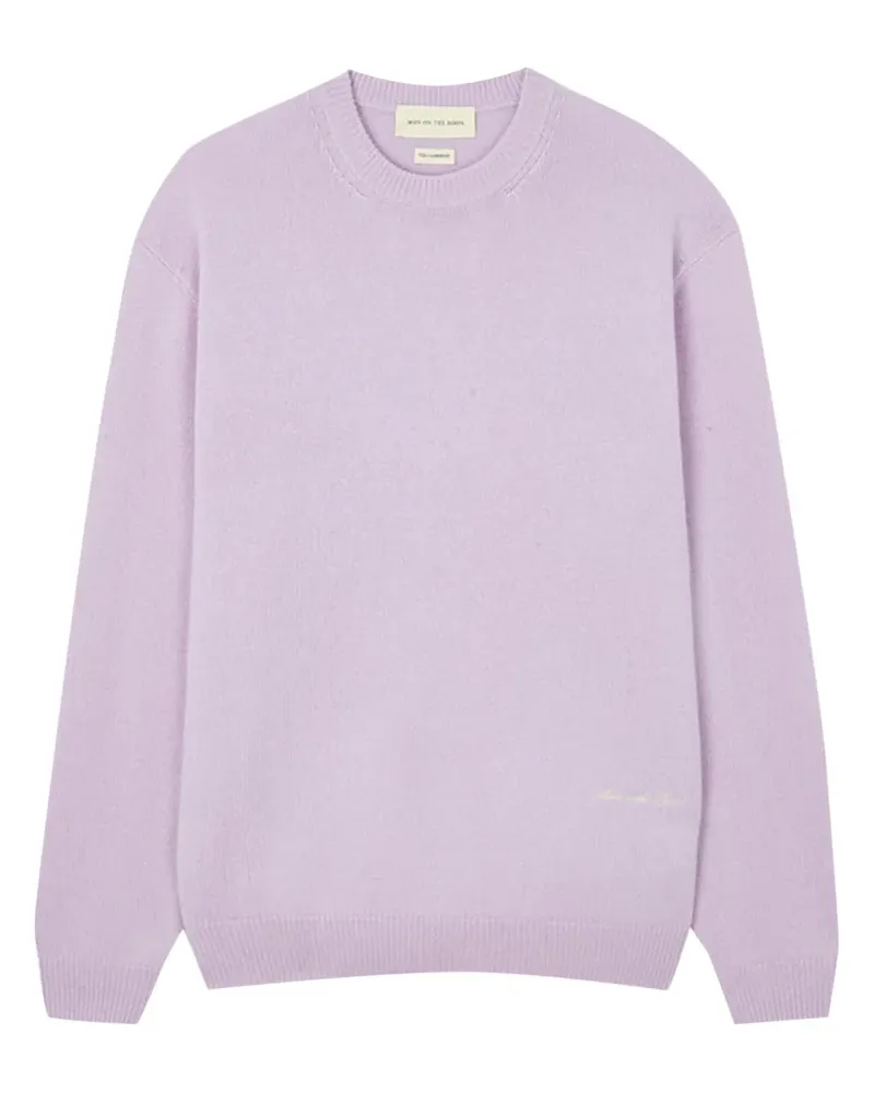 ManOnTheBoon crew-neck sweater - Violett Violett