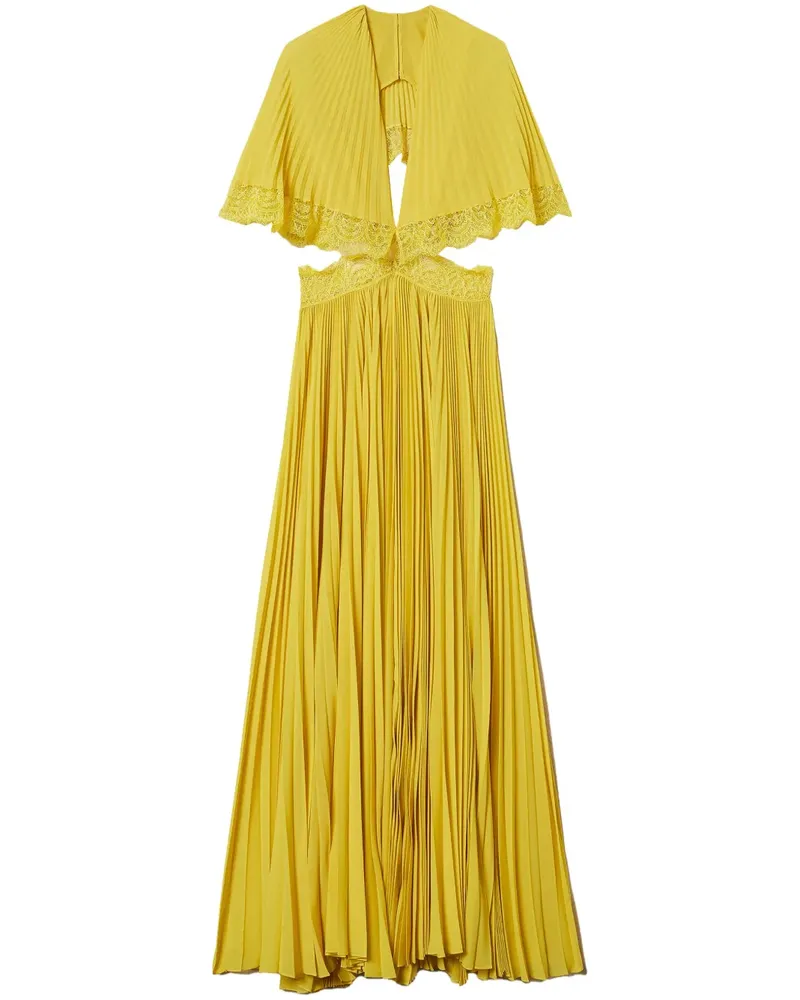 Twin-Set Plissiertes Kleid - 10786 PASSION FRUIT 10786