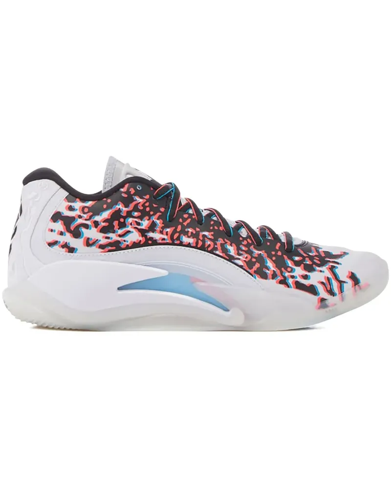 Jordan Zion 3 "3D - Football Grey/Black/Flash Crimson/Chlorine Blue" Sneakers - Weiß Weiß