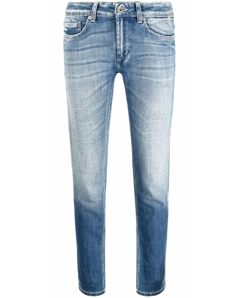 Dondup Tief sitzende Slim-Fit-Jeans - Blau Blau