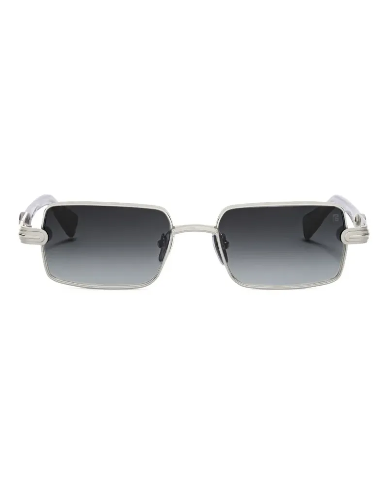 Balmain square-frame sunglasses - Silber Silber