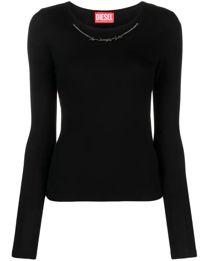 Diesel T-Matic T-Shirt - Schwarz Schwarz