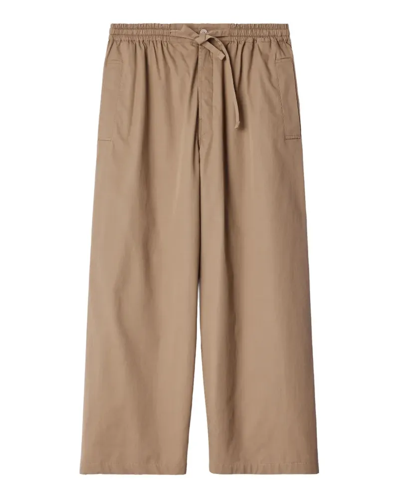 Christophe Lemaire Pyjama-Hose aus leichtem Baumwoll-Twill - Nude Nude