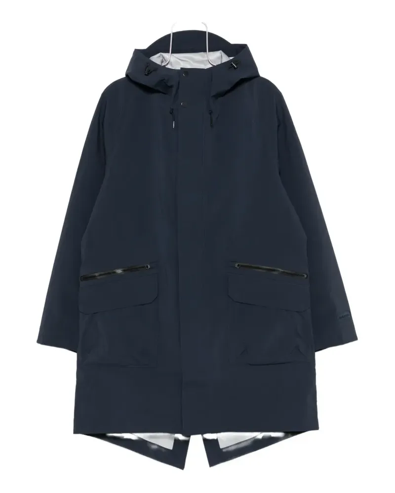 Paul Smith hooded fishtail parka - Blau Blau