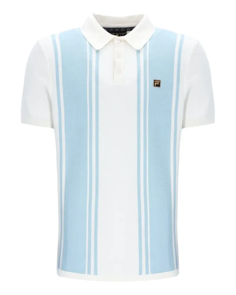 Fila Buddy Poloshirt mit Logo-Patch - Weiß Weiß