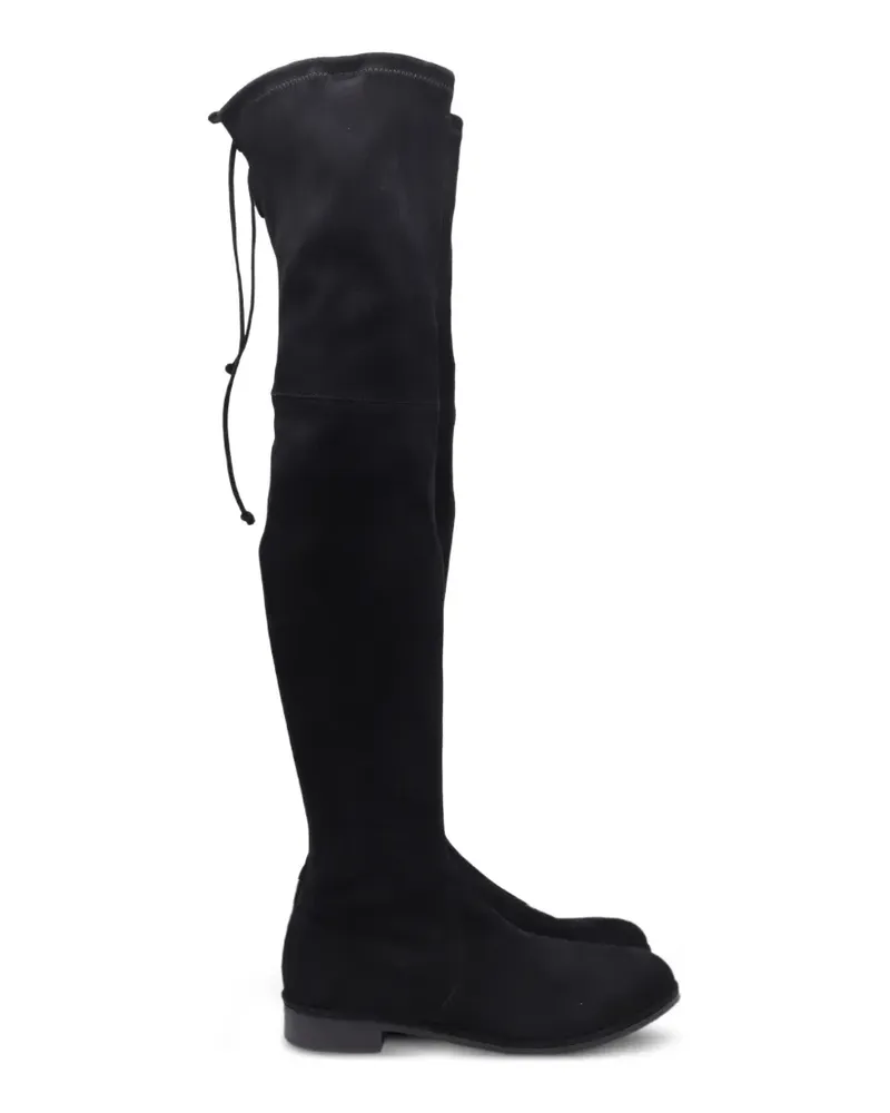Stuart Weitzman Lowland Bold Overknee-Stiefel - Schwarz Schwarz