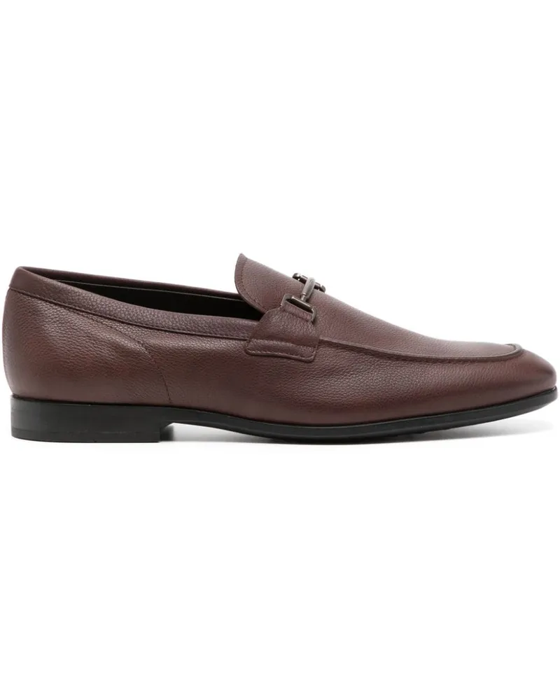 TOD'S Loafer mit Stegverzierung - Braun Braun