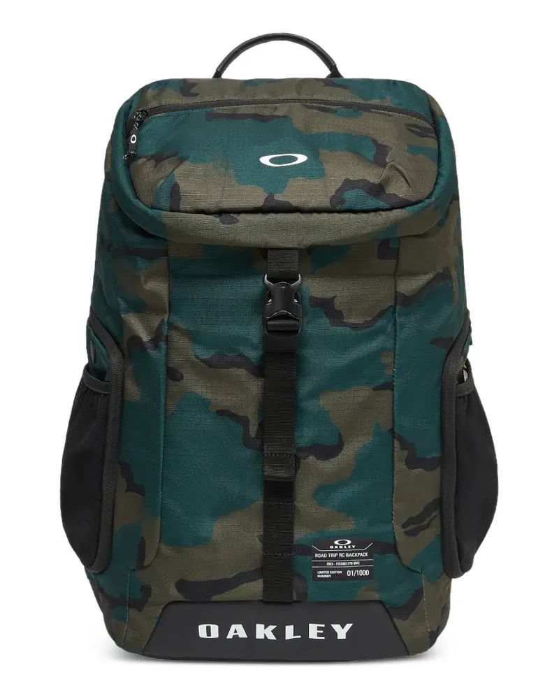Oakley Road Trip RC camouflage-print backpack - Grün Grün
