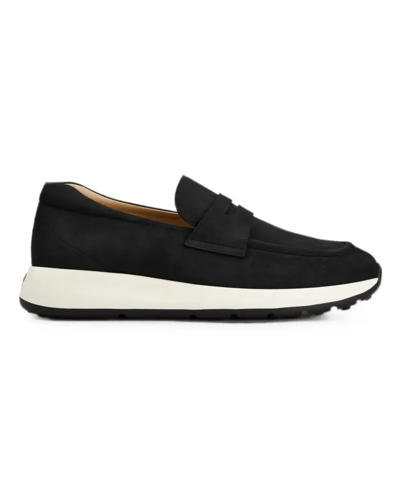 TOD'S Red Dot Loafer Sneakers - Schwarz Schwarz