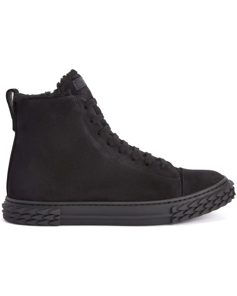 Giuseppe Zanotti Ecoblabber High-Top-Sneakers - Schwarz Schwarz