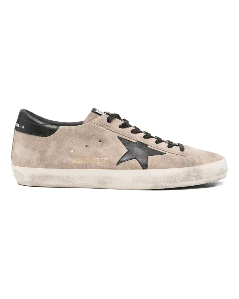 Golden Goose x Browns Superstar Sneakers aus Wildleder - Nude Nude