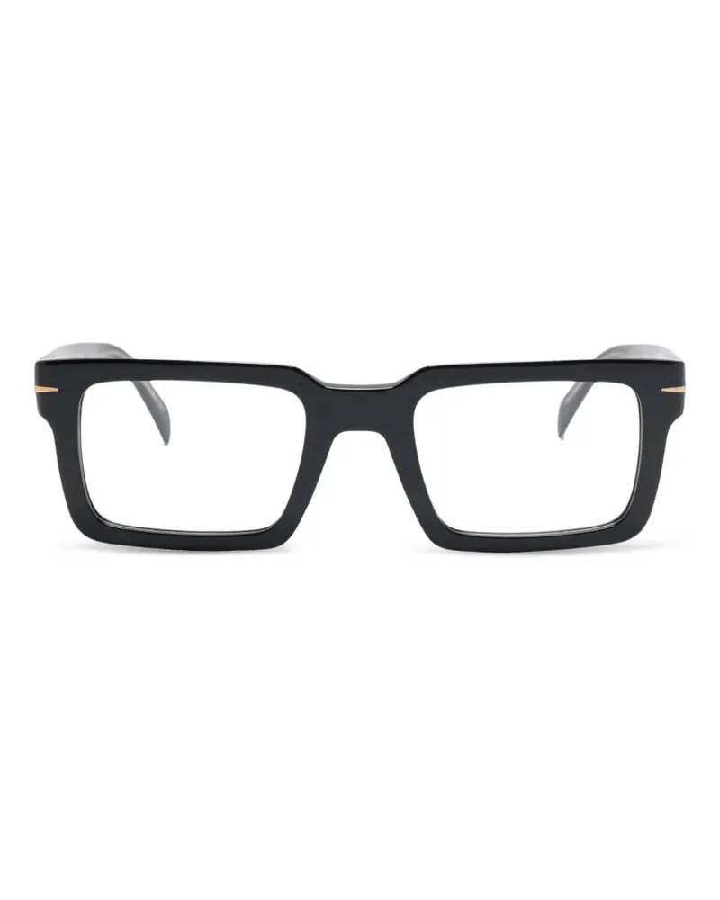 EYEWEAR by DAVID BECKHAM Eckige Brille - Schwarz Schwarz