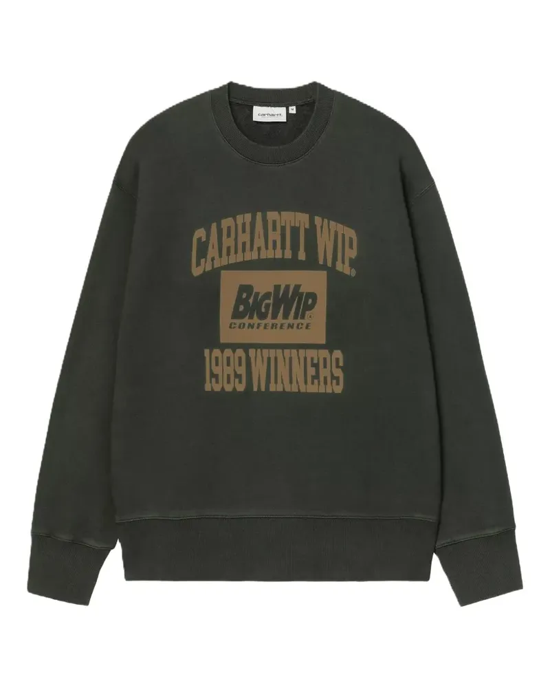 Carhartt WIP 1989 Winners Sweatshirt mit Logo - Grün Grün