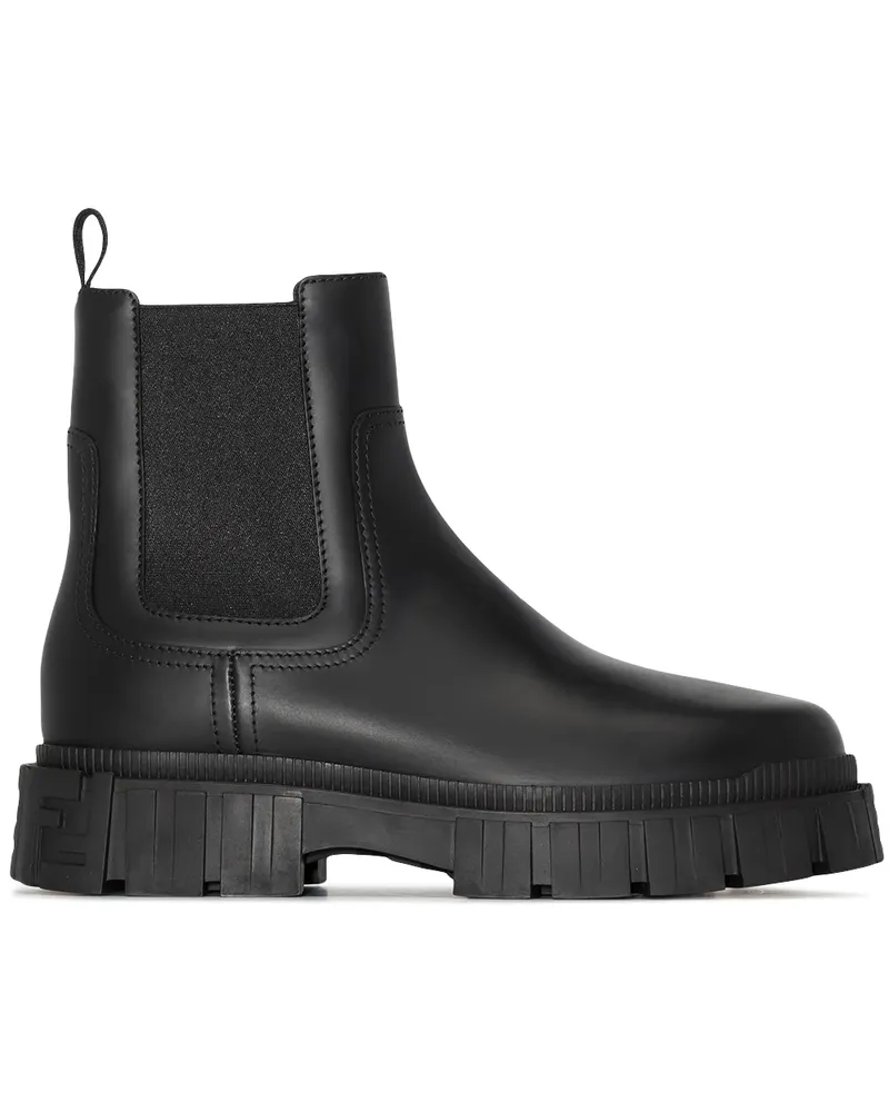 Fendi Force Chelsea-Boots - Schwarz Schwarz