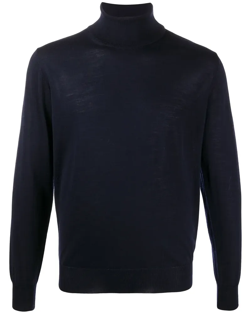 Altea Gestricktes Rollkragenoberteil - Blau Blau