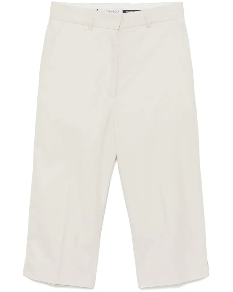 Viktor & Rolf Klassische Cropped-Hose - Nude Nude