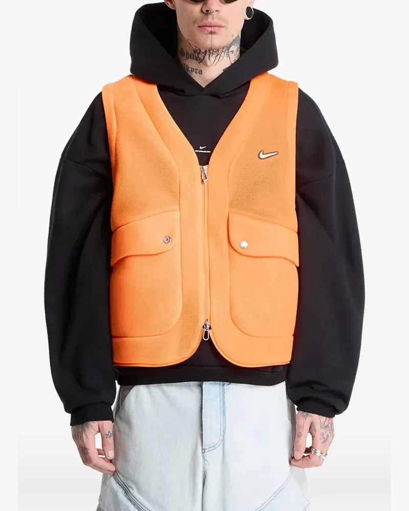 Nike Project F.R.O.G. mesh gilet - Orange Orange