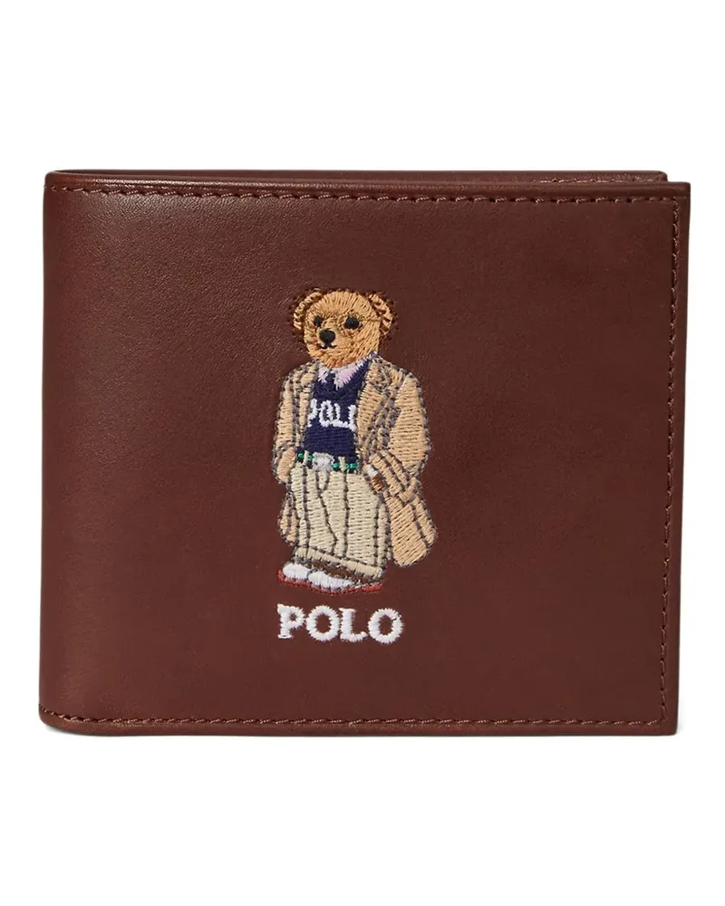 Ralph Lauren Polo Bear Portemonnaie - Braun Braun