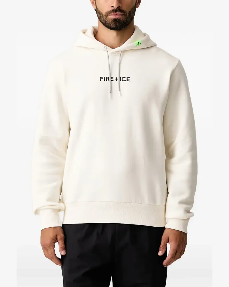 Bogner Fire & Ice Covell logo-print hoodie - Weiß Weiß