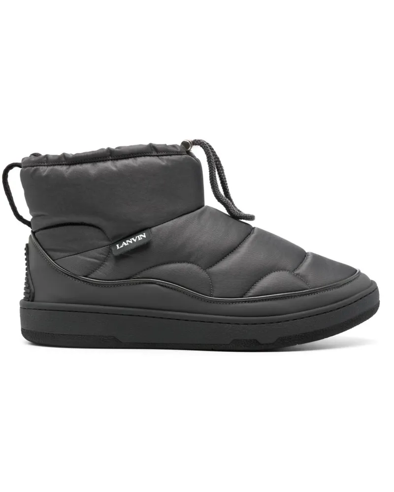 Lanvin Gefütterte Stiefel - Grau Grau