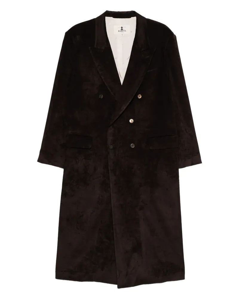 BARENA Cabanjacke aus Samt - Braun Braun