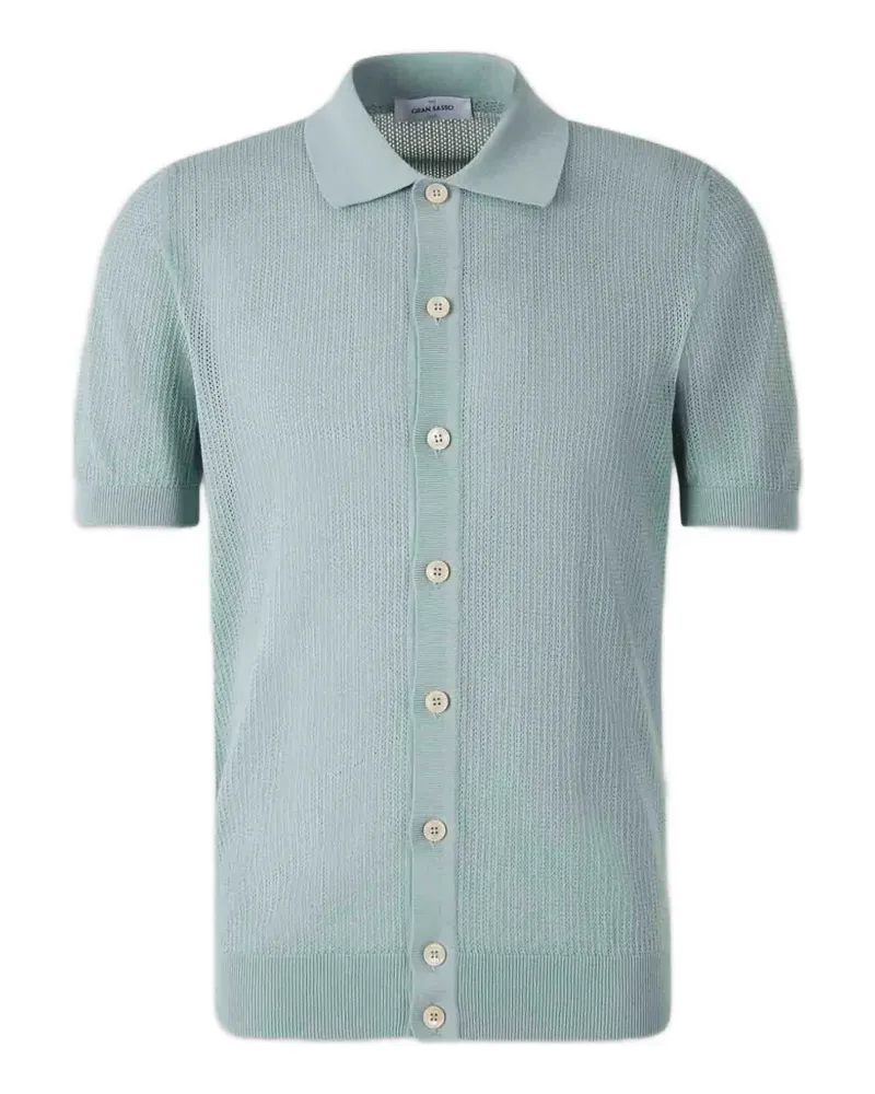 Gran Sasso buttoned collared shirt - Grün Grün